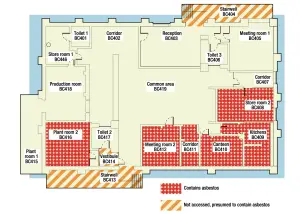 asbestos building plan hse