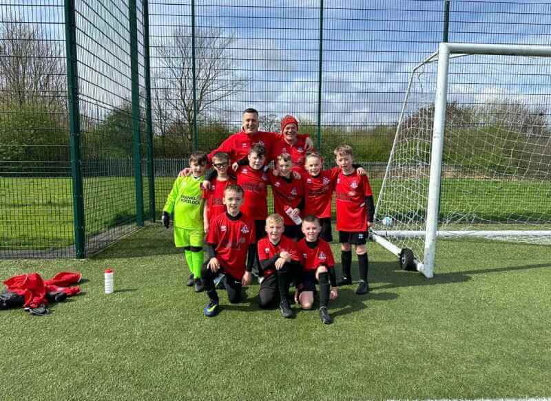Horden U9 Marras Squad Sponsored by Franks Portlock